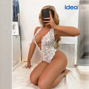 Lingerie Bodysuit Sexy Sem Crochê De Renda - 50% DE DESCONTO + FRETE GRÁTIS!