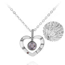 Colar com Pingente "Eu te amo"